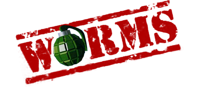Worms logo for GameBoy
